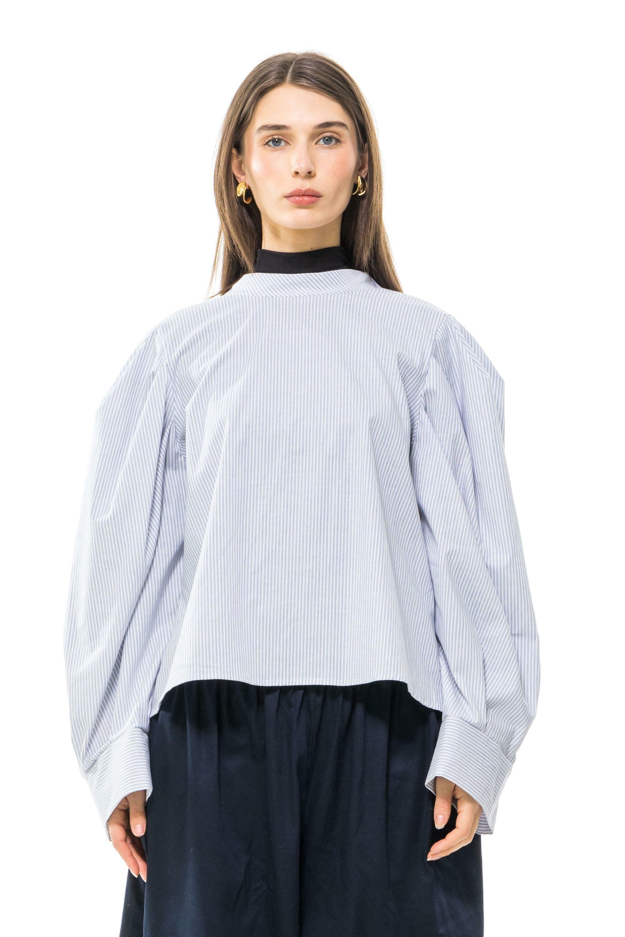 Toit Volant - Thatcher Top - White Navy - One Size