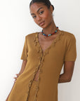 Callahan Knitwear - Tula Knit Cardi - Bronze -