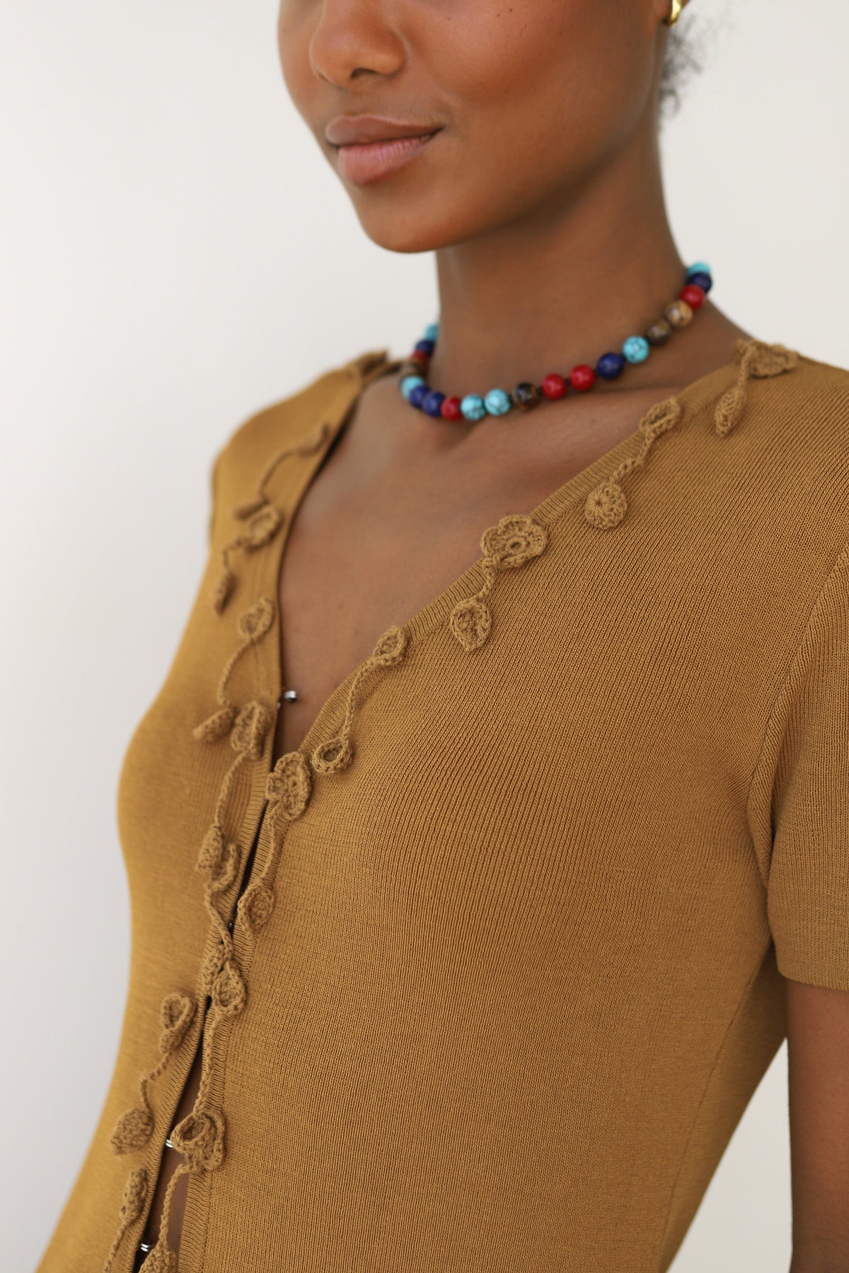 Callahan Knitwear - Tula Knit Cardi - Bronze -