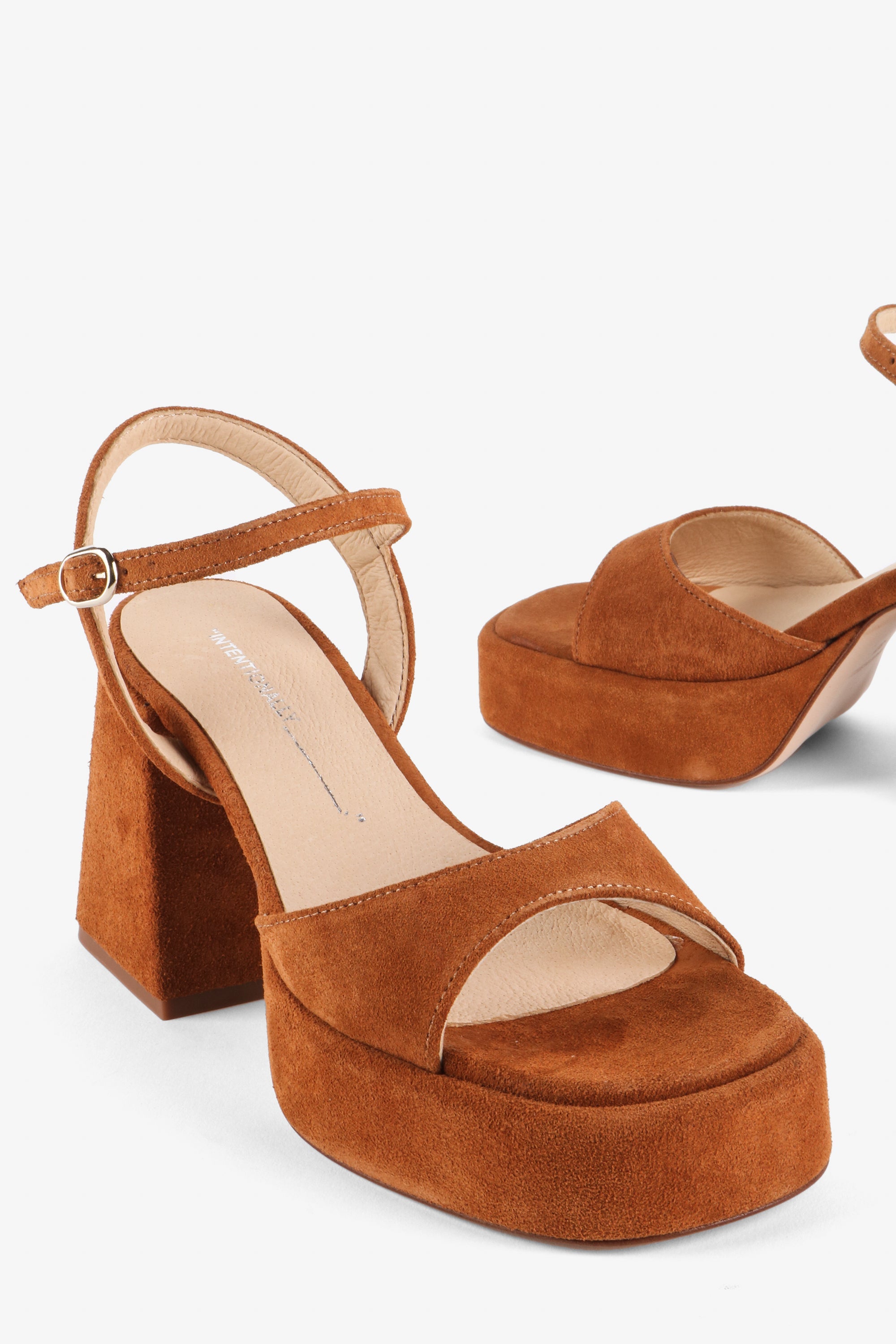 Intentionally Blank - Tune Platform Slingback Heel -
