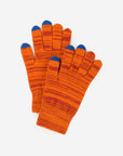 Verloop - Twist Knit Touchscreen Gloves - Red Flame