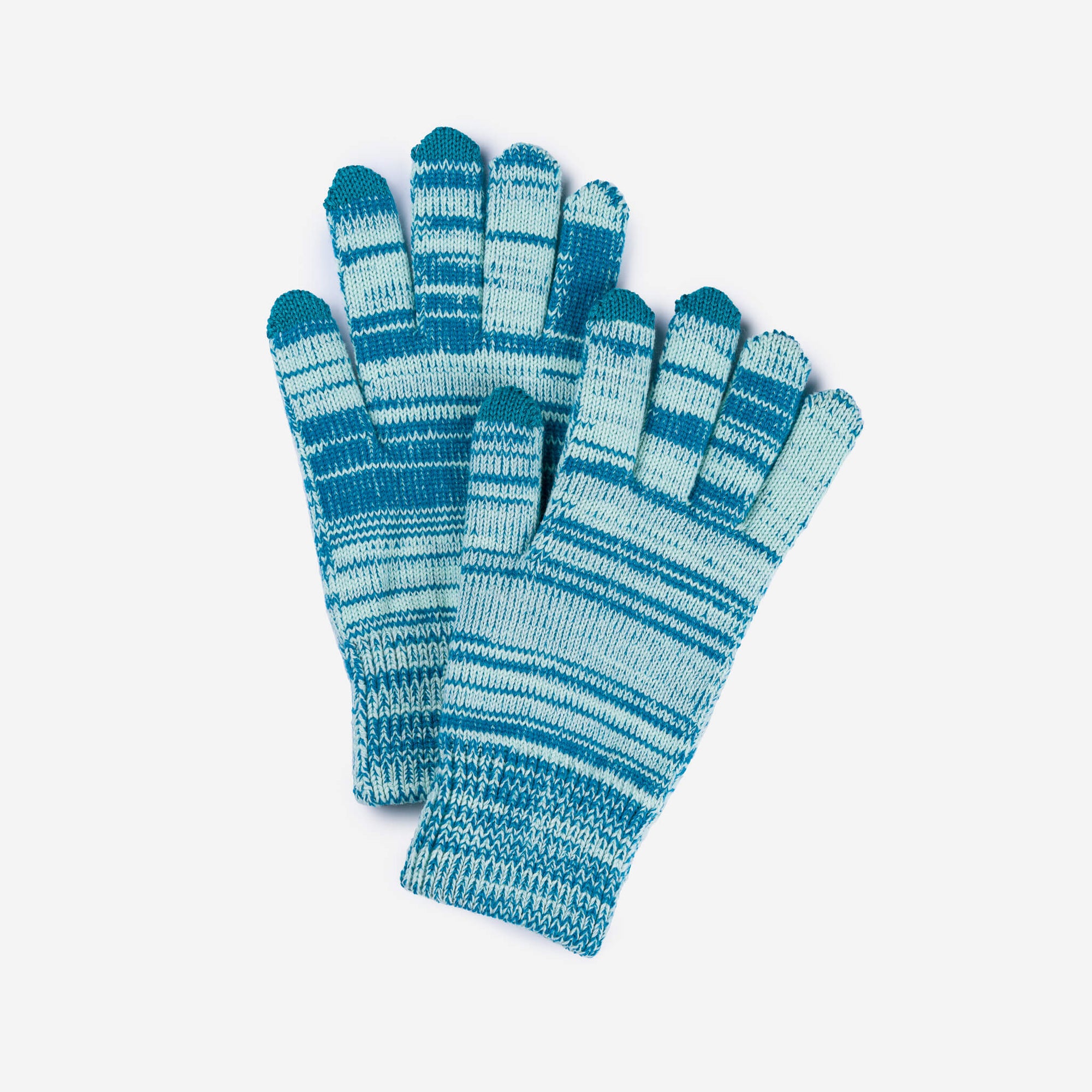 Verloop - Twist Knit Touchscreen Gloves - Jade Teal