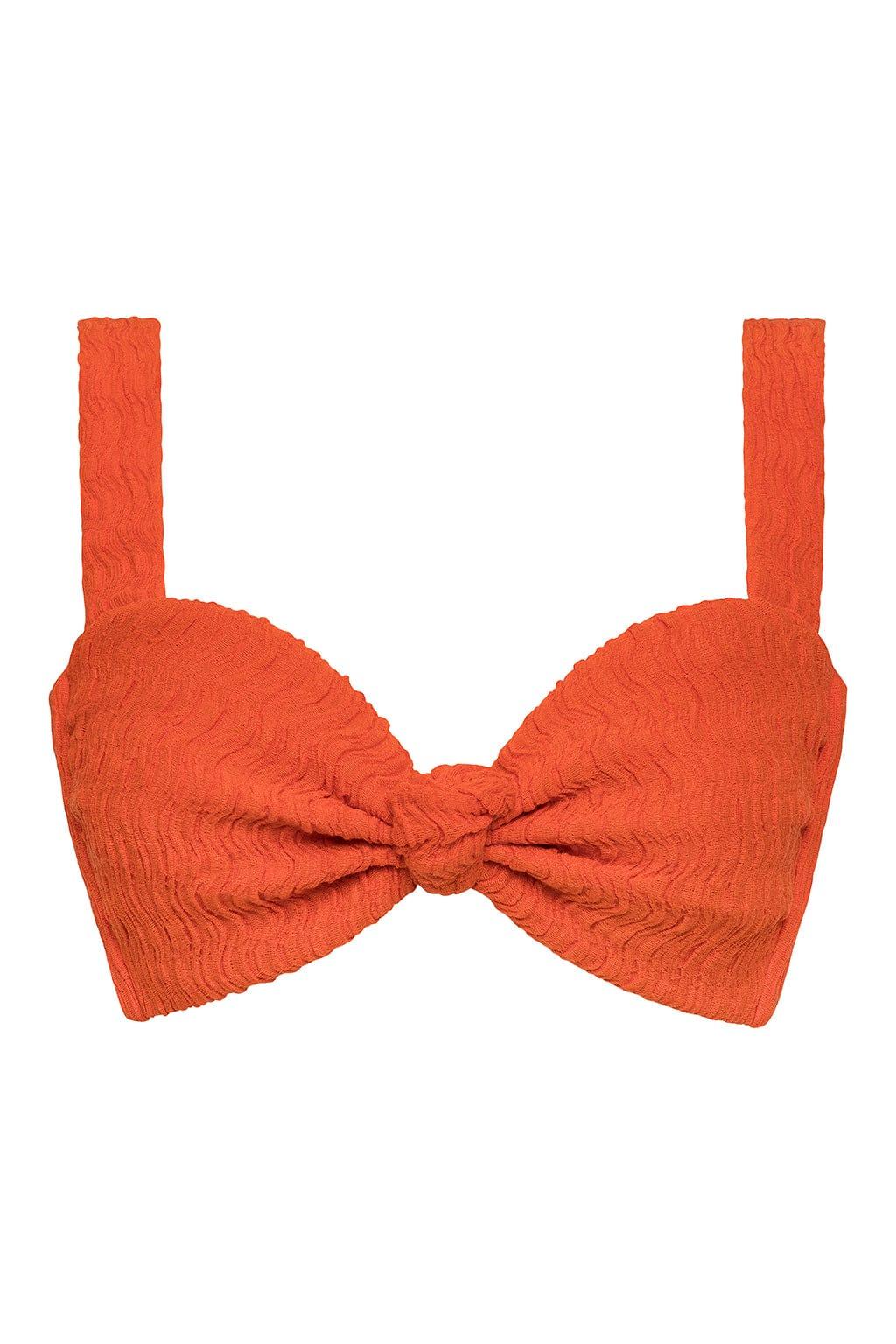 Montce - Tangerine Hayden Bikini Top -