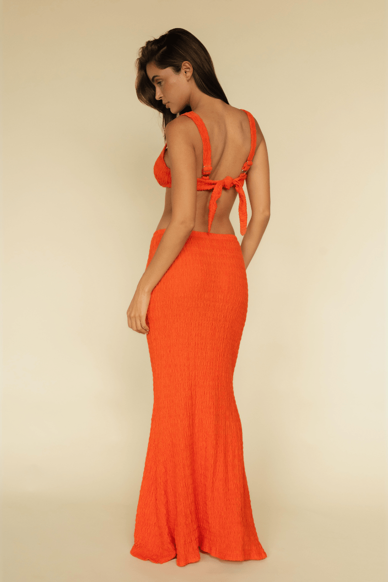 Montce - Tangerine Natalia Skirt -
