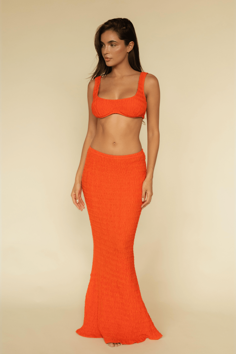Montce - Tangerine Natalia Skirt -