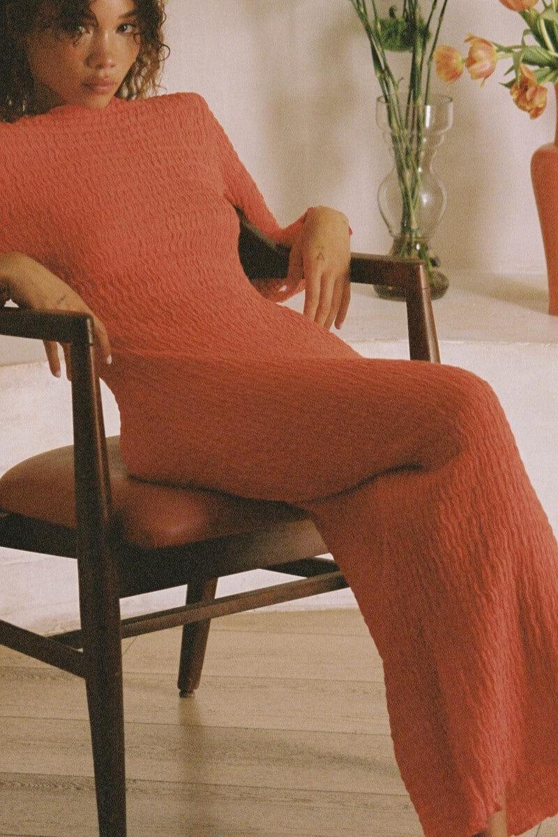 Montce - Tangerine Solidad Dress -