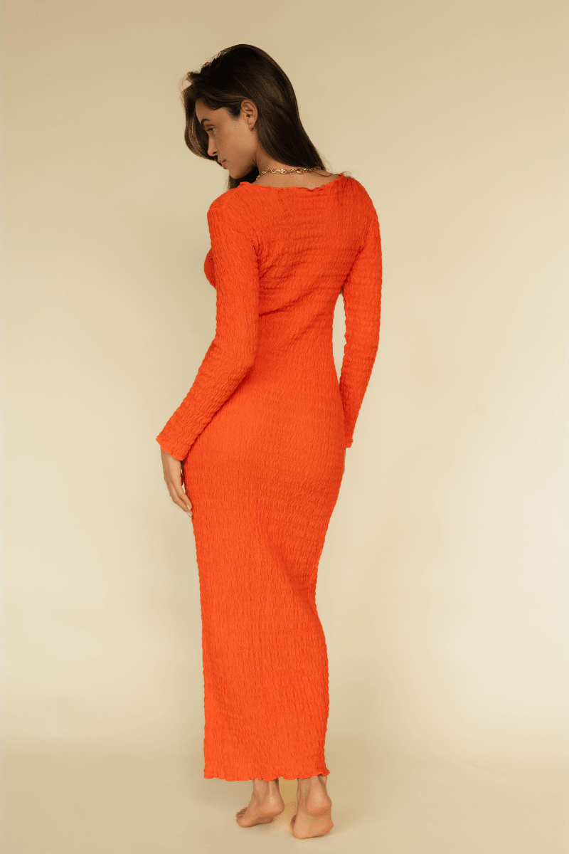 Montce - Tangerine Solidad Dress -
