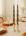 Creative Co. - Twisted Taper Candles - Brown -