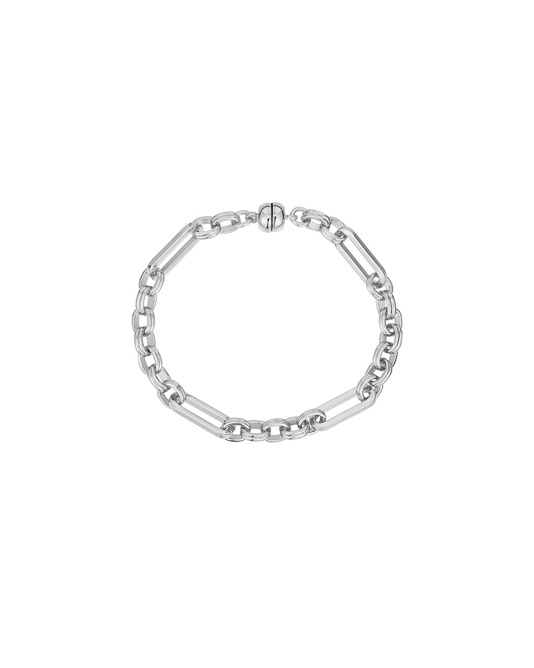 Luv Aj - The Charlotte Link Chain Bracelet - Silver