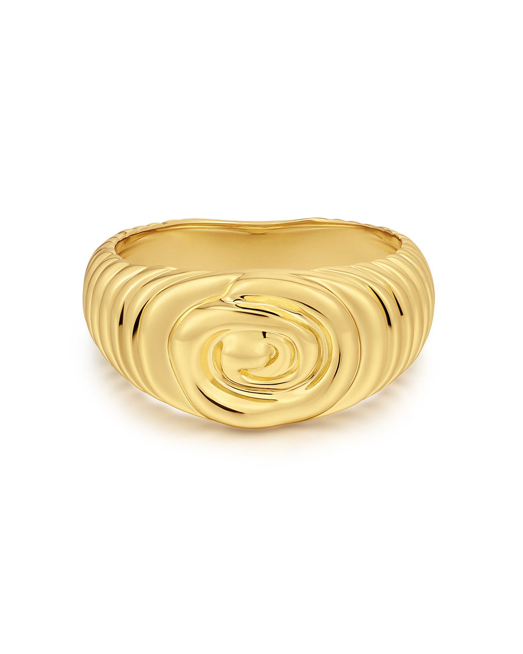 Luv Aj - The Coquille Swirl Ring -