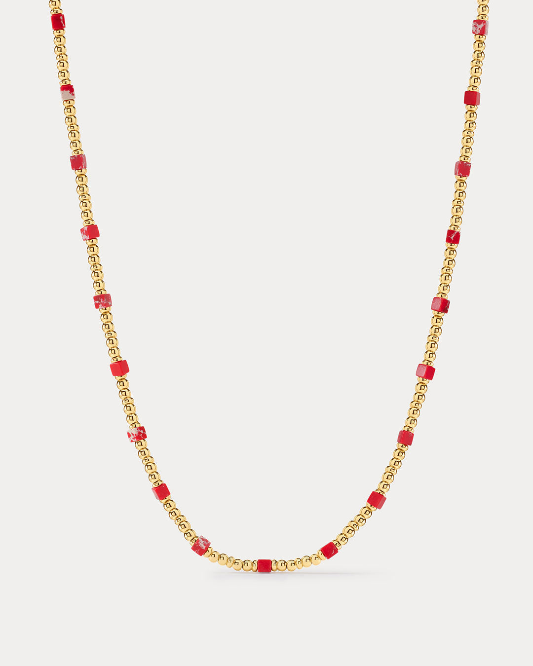 Luv Aj - The Costa de Sol Beaded Necklace - Gold
