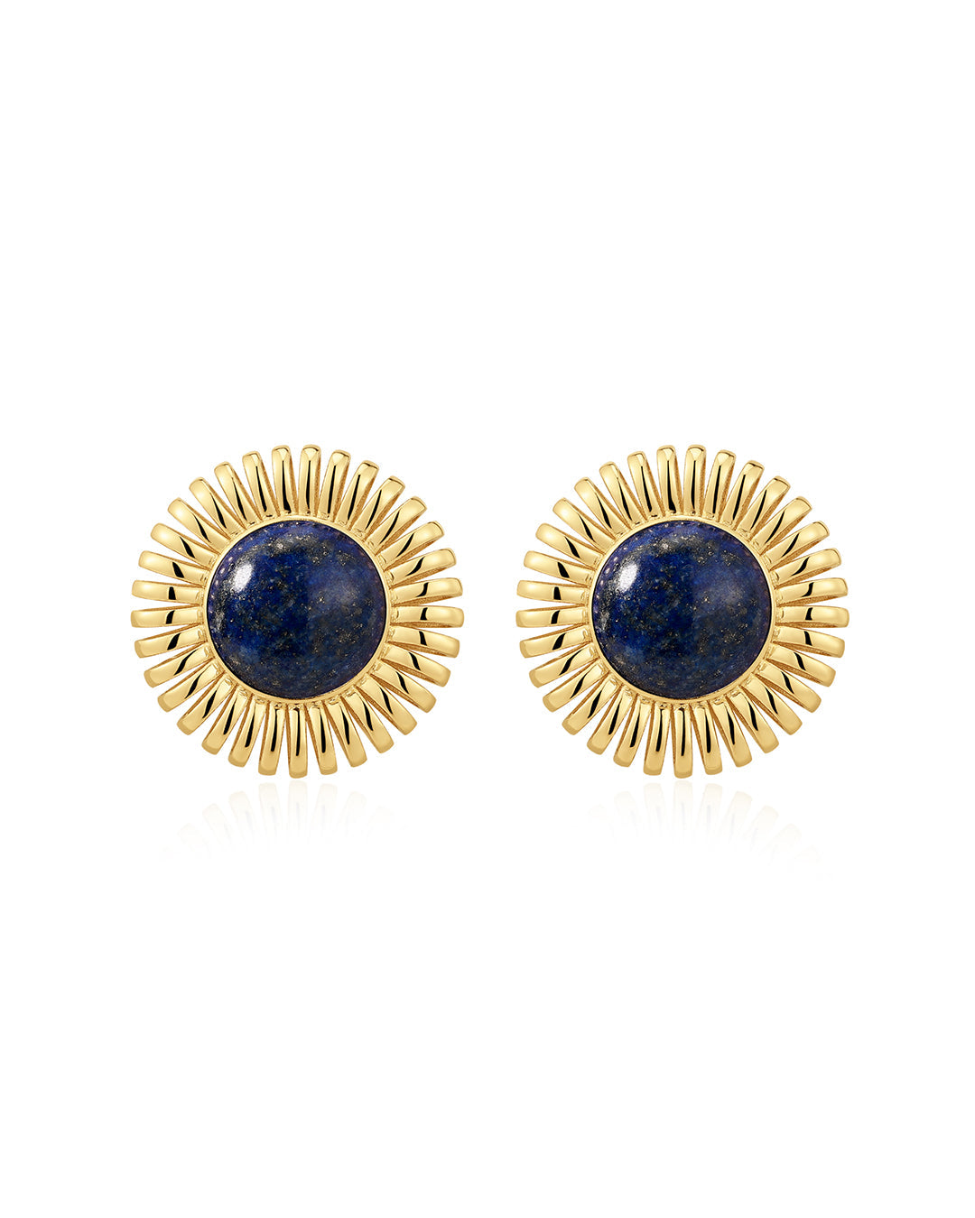 Luv Aj - The Lapis Spirale Studs - Gold
