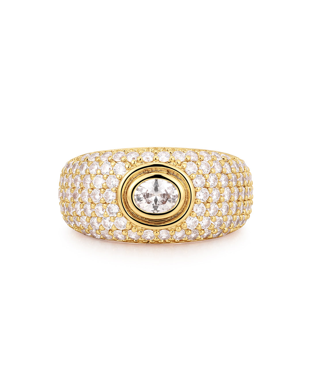 Luv Aj - The Pave Jewelle Ring - Gold