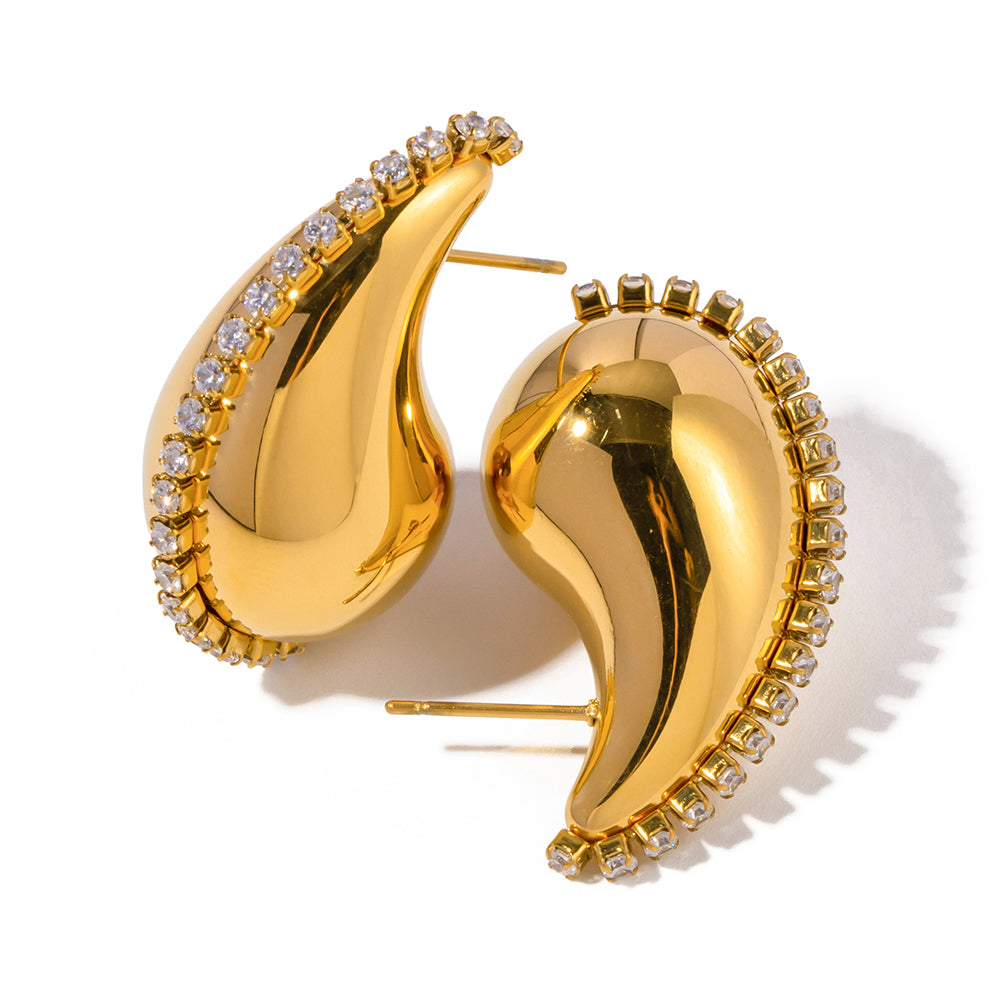 Luv Aj - The Rosewood Earrings - Gold