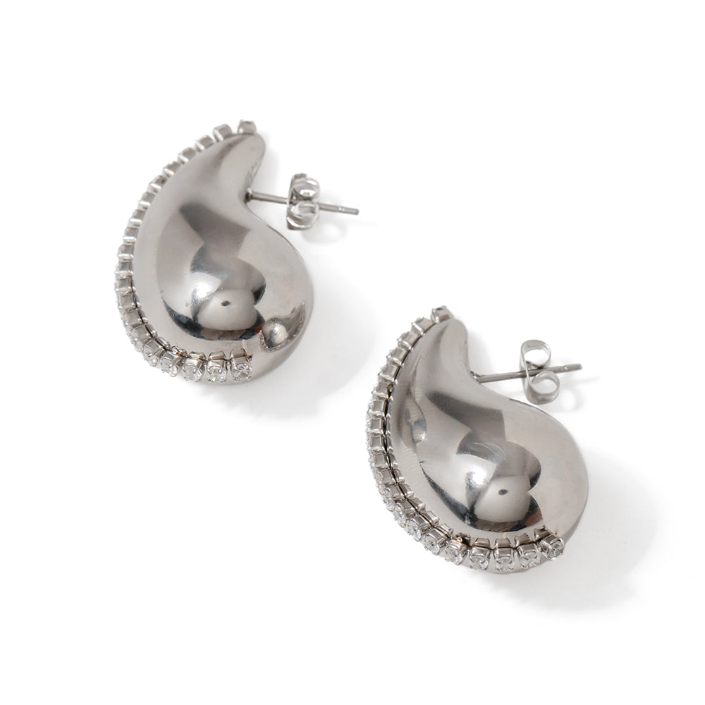 Luv Aj - The Rosewood Earrings - Silver