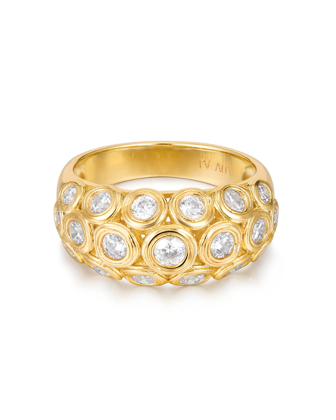 Luv Aj - The Sienna Stone Ring - Gold 5