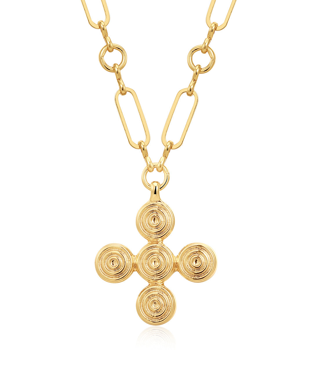 Luv Aj - The Spirale Pendant Necklace - Gold