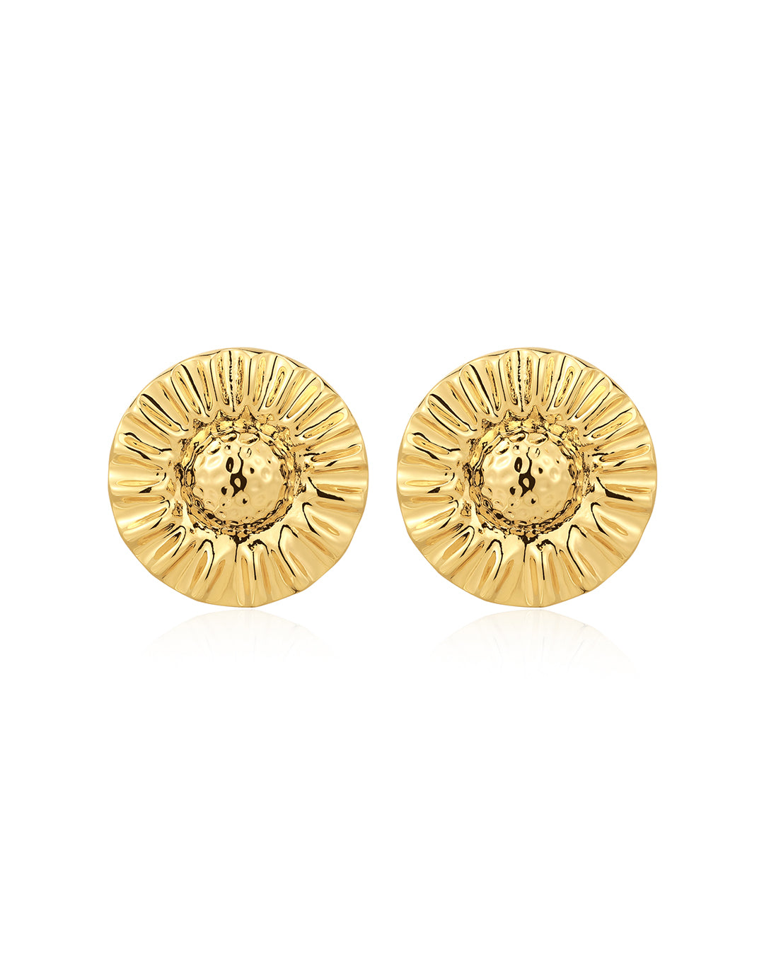 Luv Aj - The Sunflower Studs - Gold