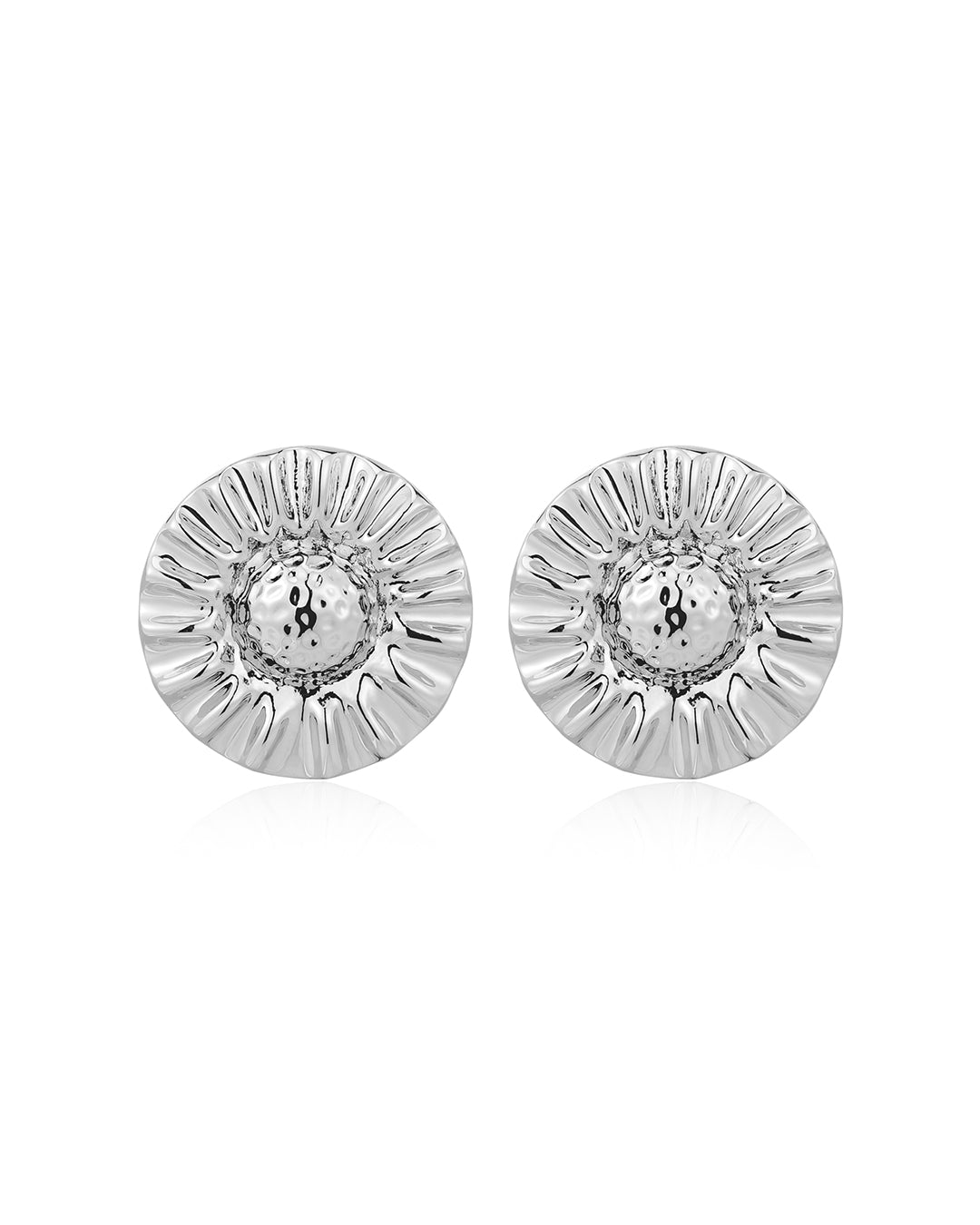 Luv Aj - The Sunflower Studs - Silver