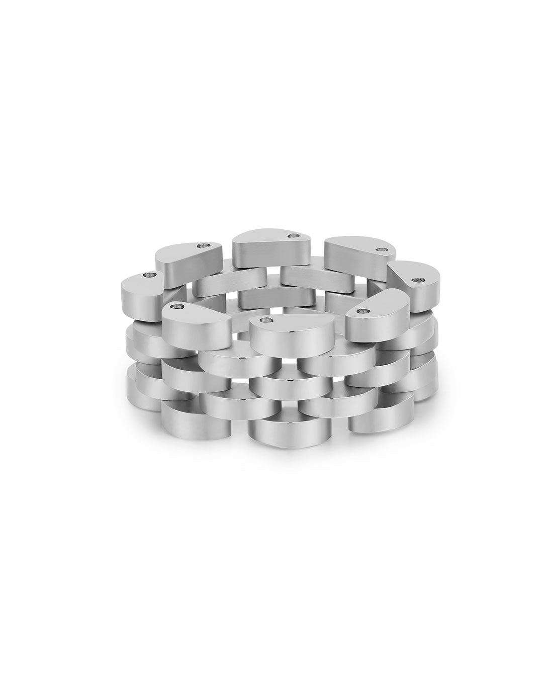 Luv Aj - The Timepiece Ring - Silver