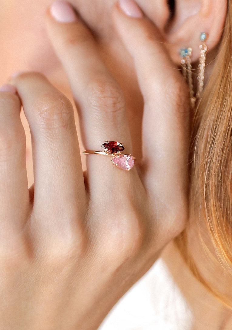 Ettika - Toi et Moi Tiny Memories Ring -