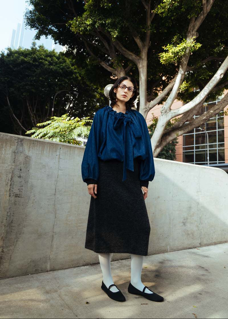 Toit Volant - Calista Skirt - Dark Gray -
