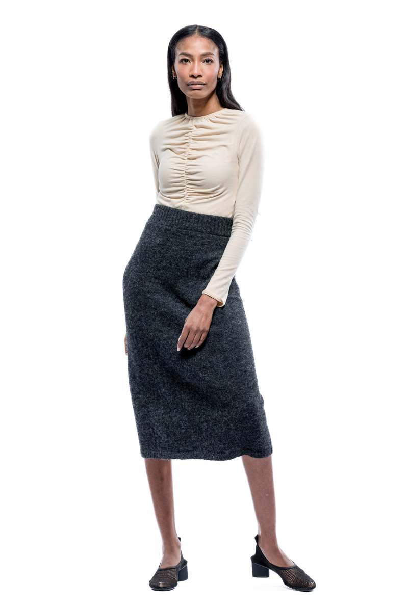 Toit Volant - Calista Skirt - Dark Gray -