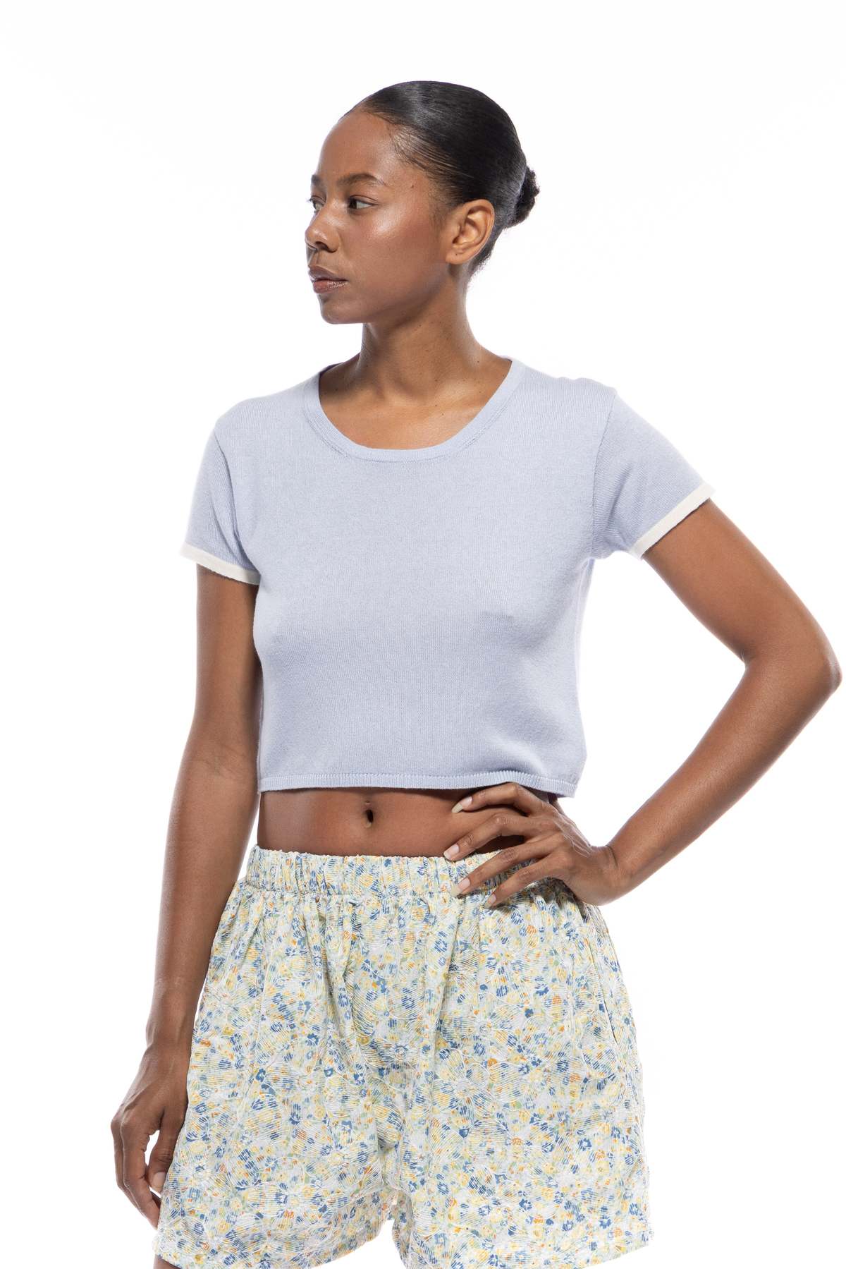 Toit Volant - Katya Knit Top - Caribe -