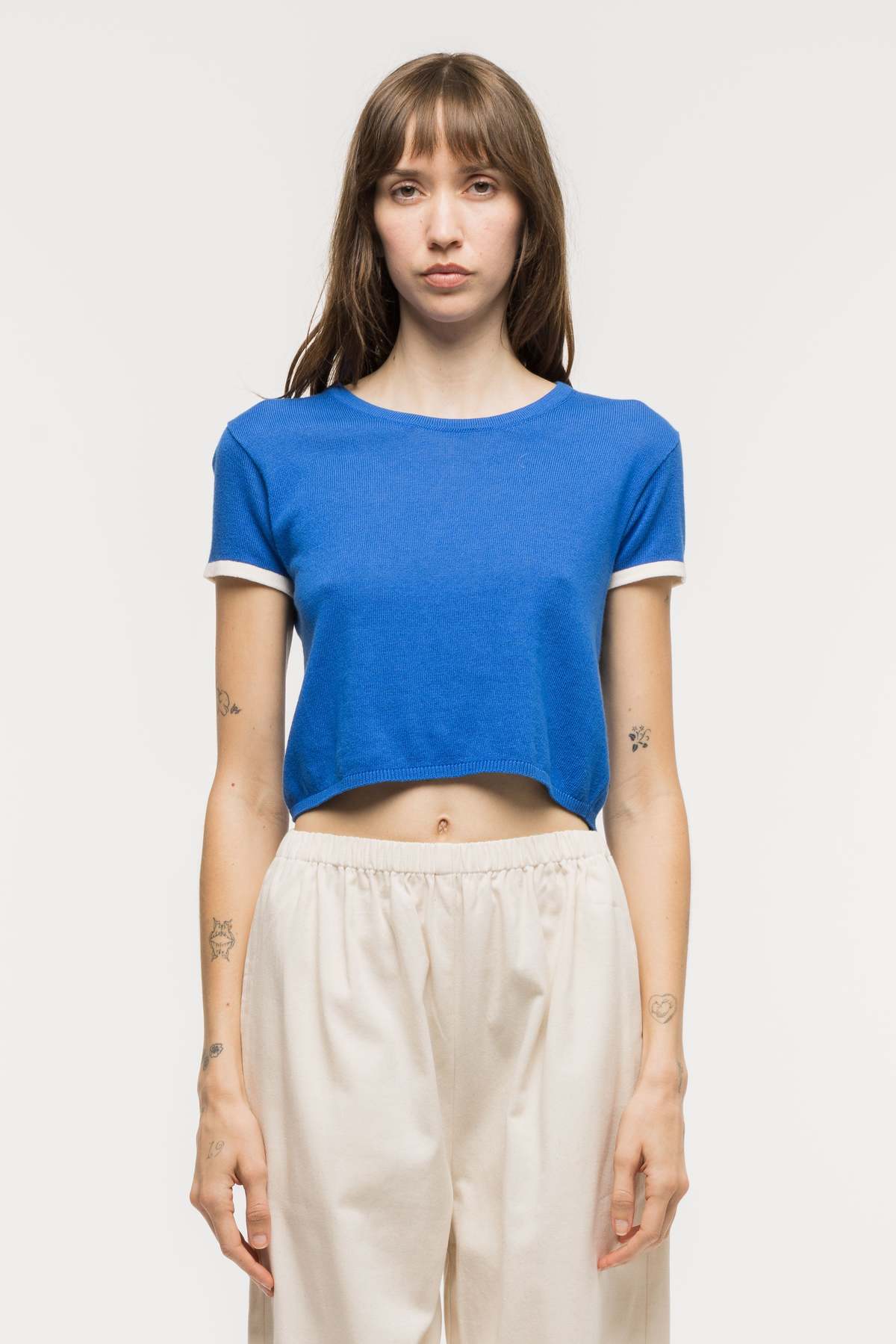 Toit Volant - Katya Knit Top - Cobalt -