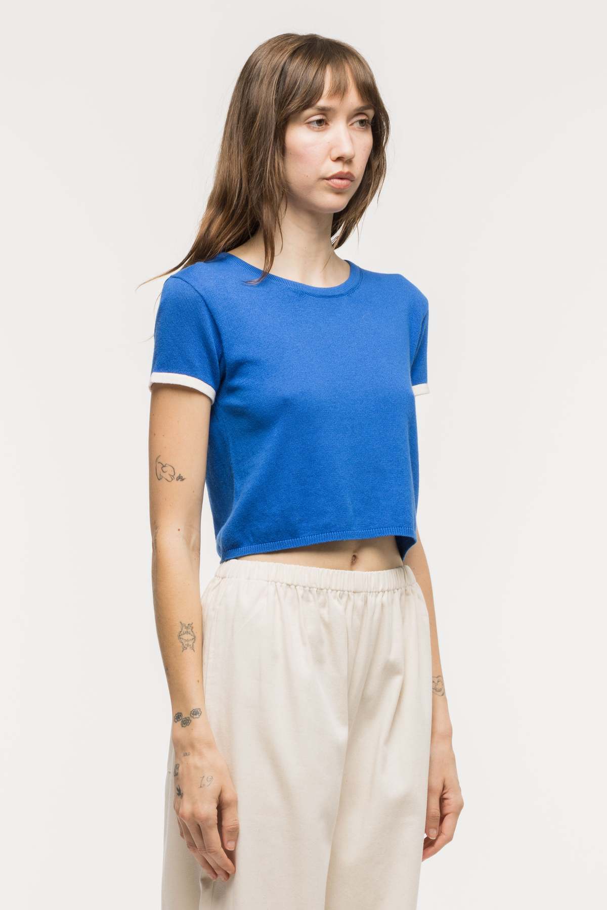 Toit Volant - Katya Knit Top - Cobalt -