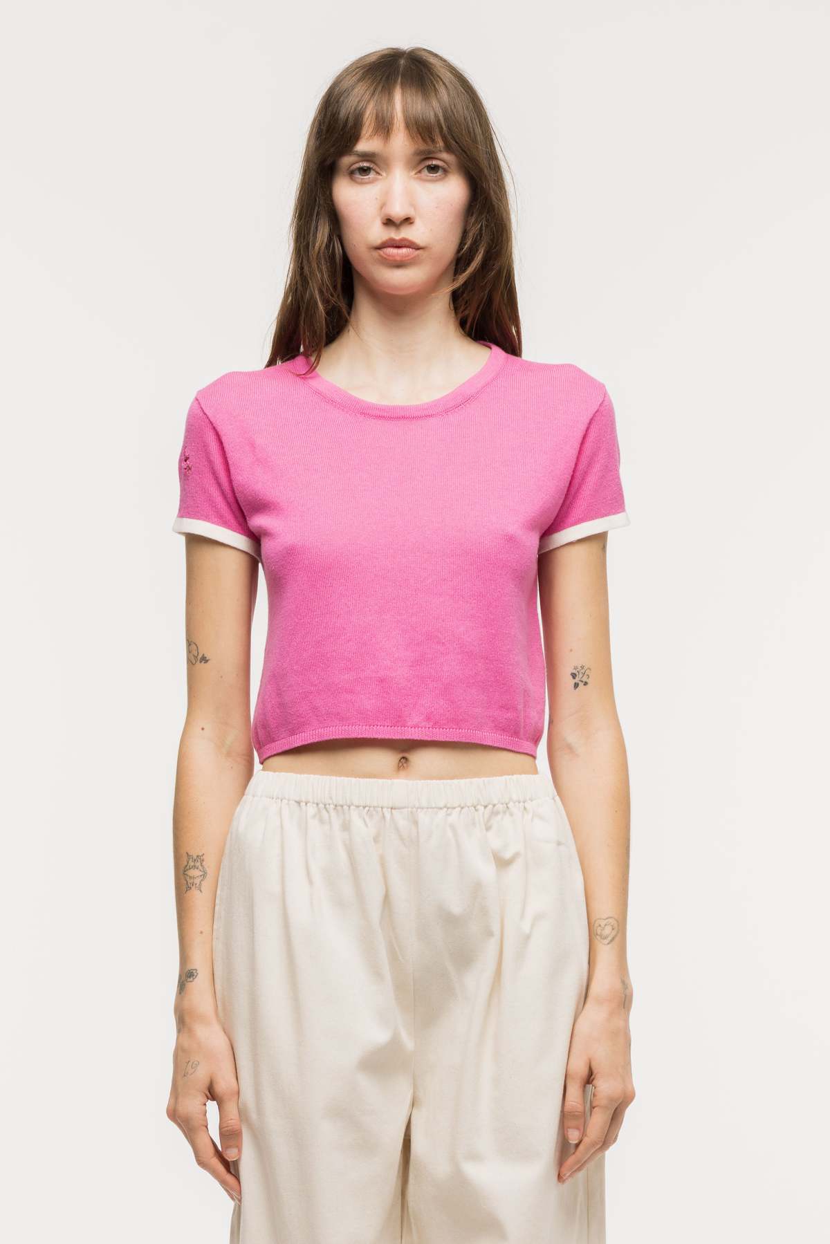 Toit Volant - Katya Knit Top - Fuchsia -