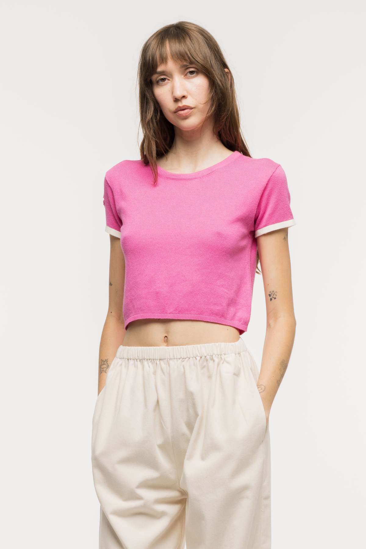 Toit Volant - Katya Knit Top - Fuchsia -