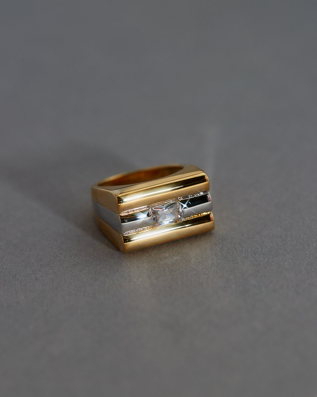 Luv Aj - Tricolore Ring- Clear -