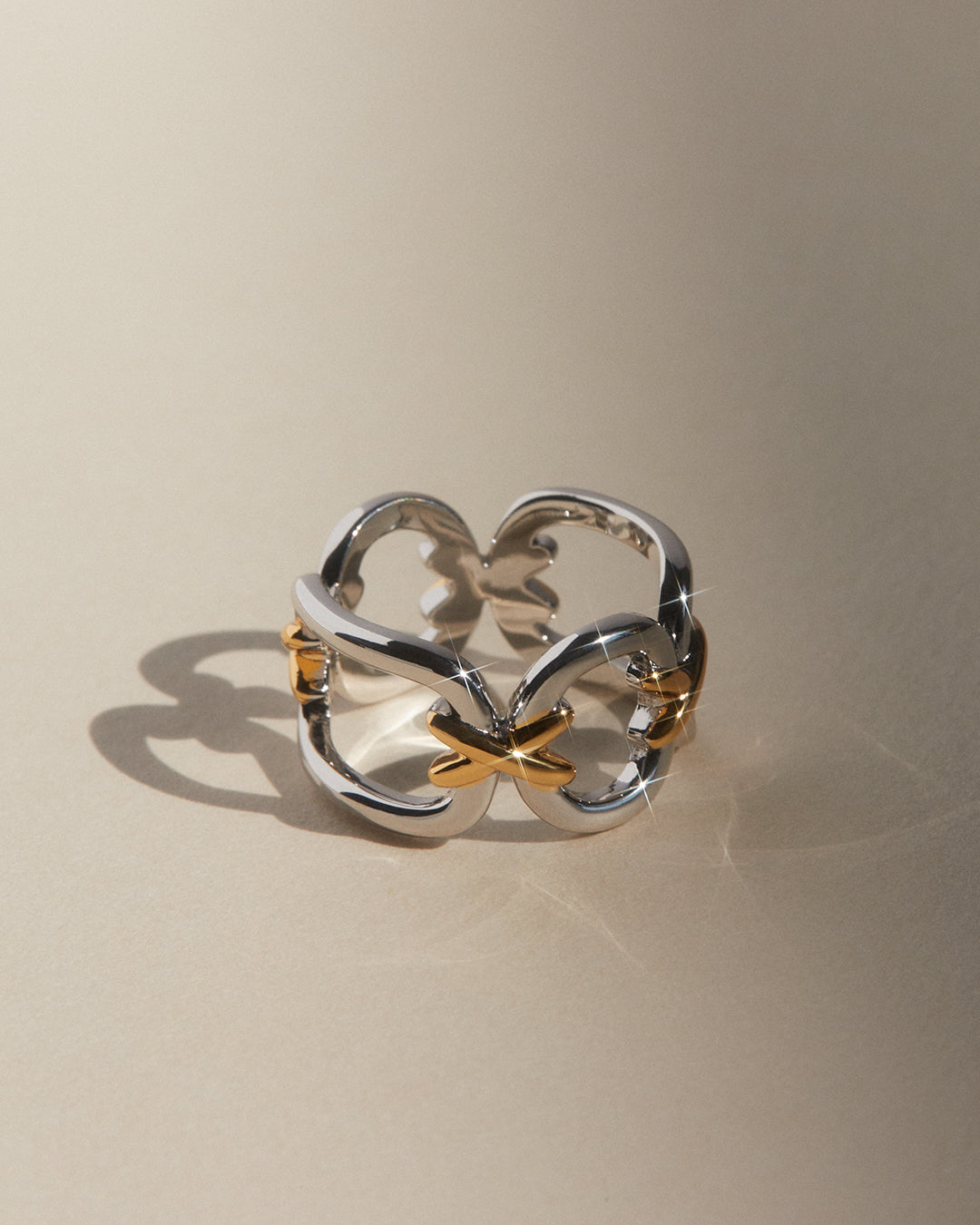 Luv Aj - Two-Tone Chain Ring -