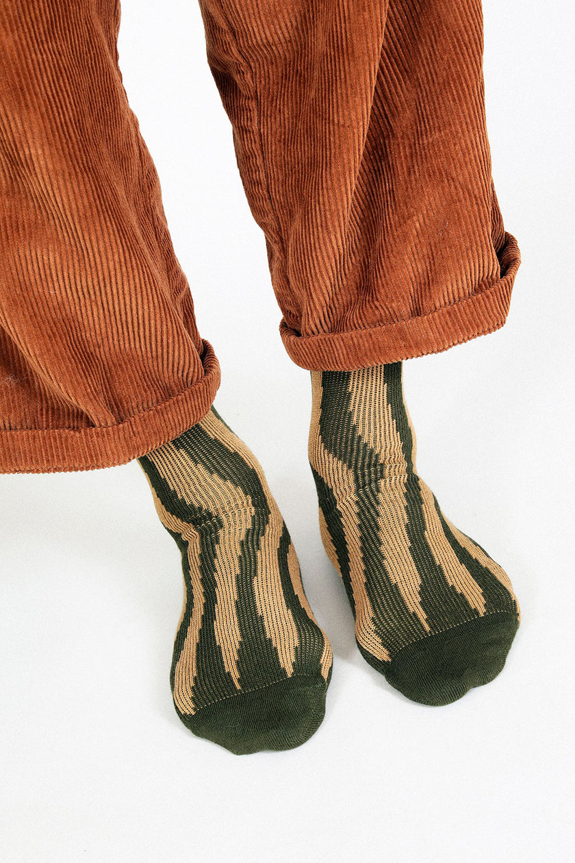 Groove - Olive Men&#39;s Socks