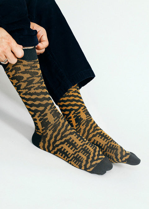 Tailored Union - Men's Mixer Knit Dress Crew Sock -