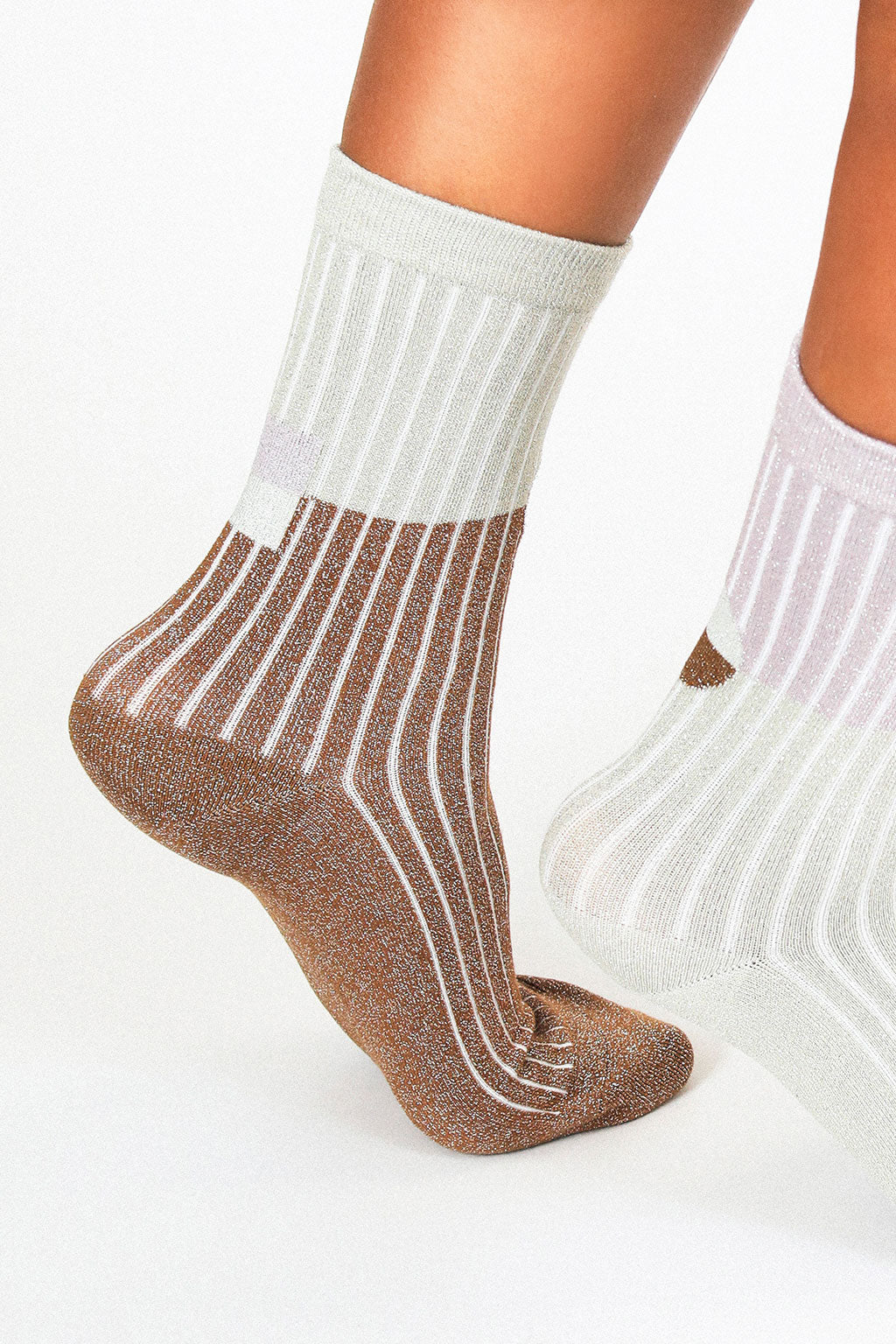Tailored Union - Casey Socks - Pecan -