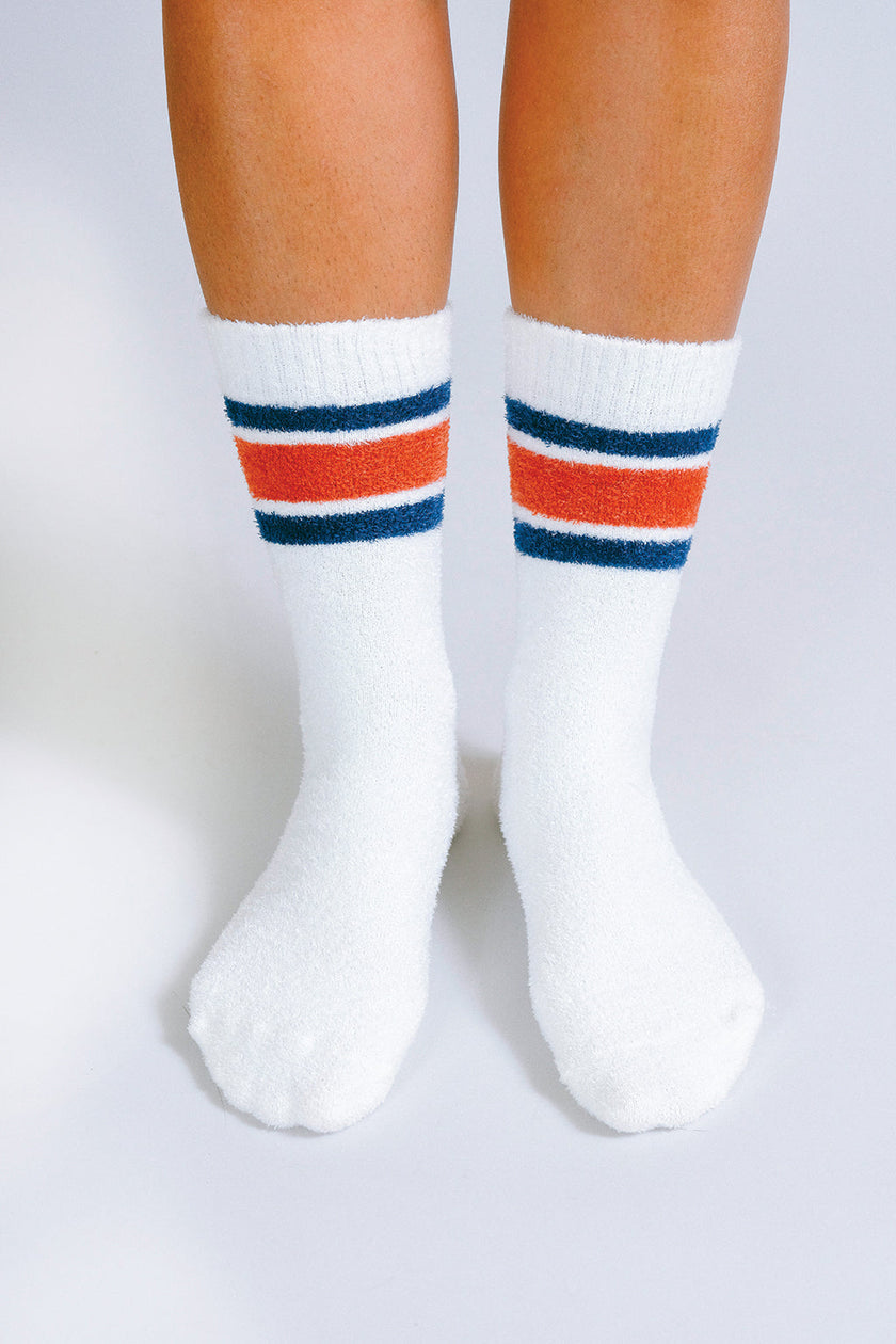 Tailored Union - Flour Plush Teddy Ankle Socks - White -