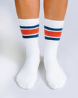 Tailored Union - Flour Plush Teddy Ankle Socks - White -