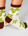 Tailored Union - Flowers Knit Ankle Sock -