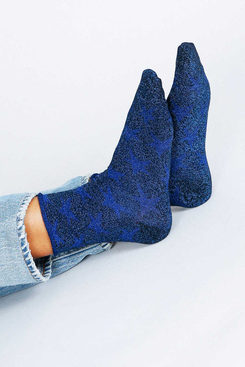 Tailored Union - Star Socks - Blue -