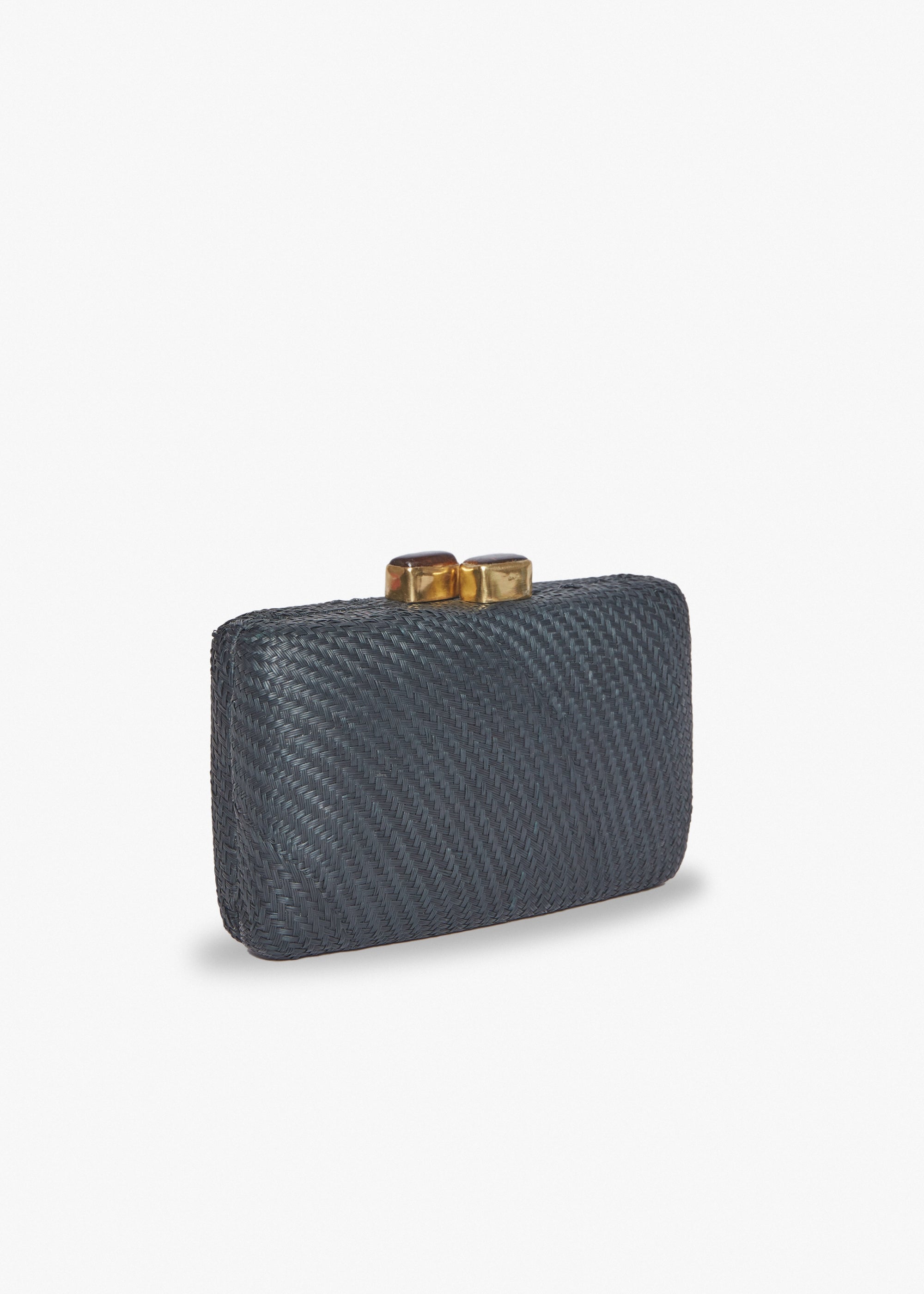 Kayu - Uxmal Straw Clutch Bag -