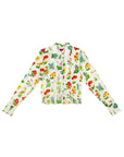Tyler McGillivary - Uma Button Down - White/Floral -