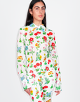 Tyler McGillivary - Uma Button Down - White/Floral -
