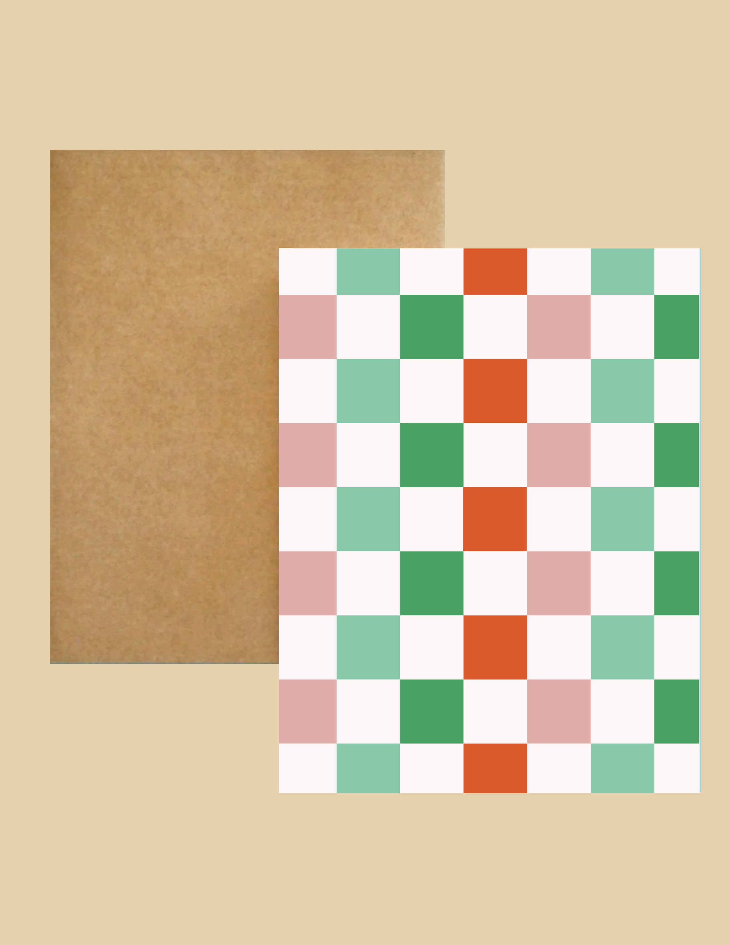 Greeting Cards - Blank Checker