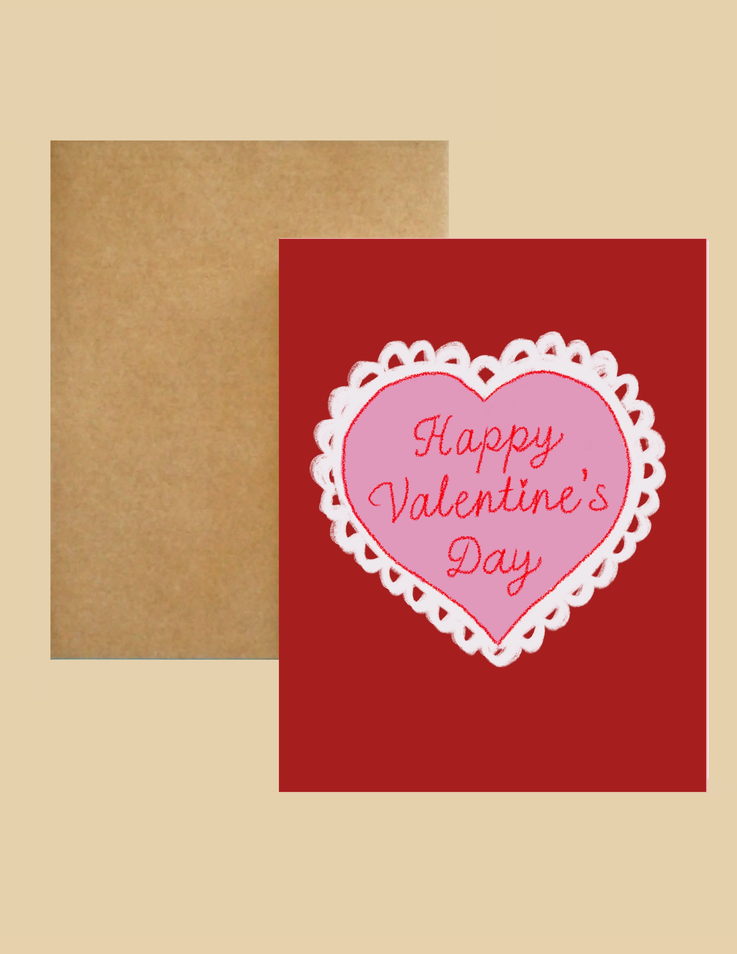 Greeting Card - Happy Valentine&#39;s Day