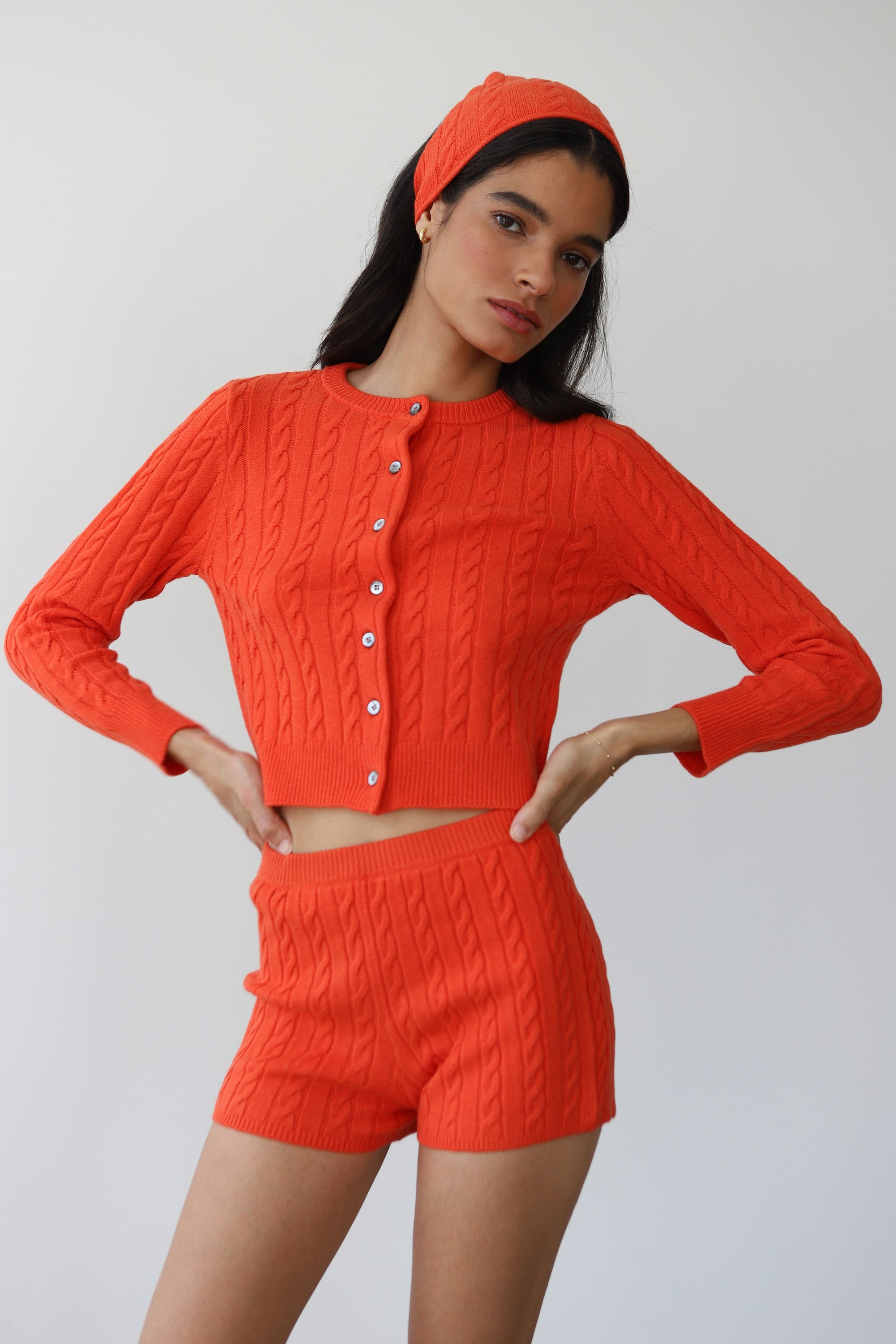 Callahan Knitwear - Valerie Short - Poppy -