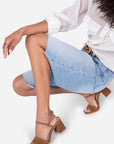 Intentionally Blank - Validated Suede Heel -