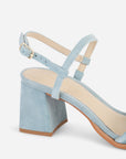 Intentionally Blank - Validated Suede Heel -