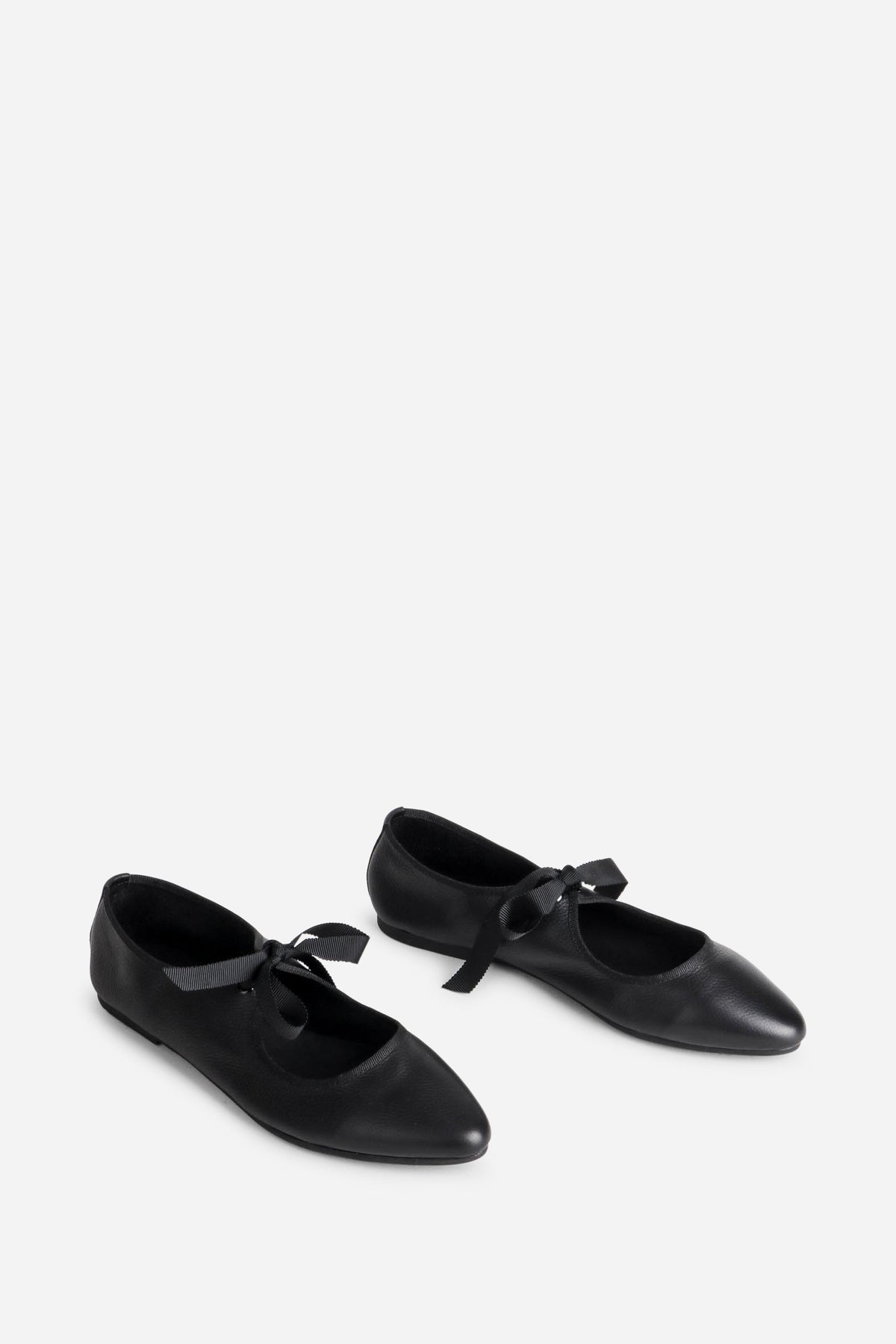 Intentionally Blank - Valley Black Sole Ballet Flat -